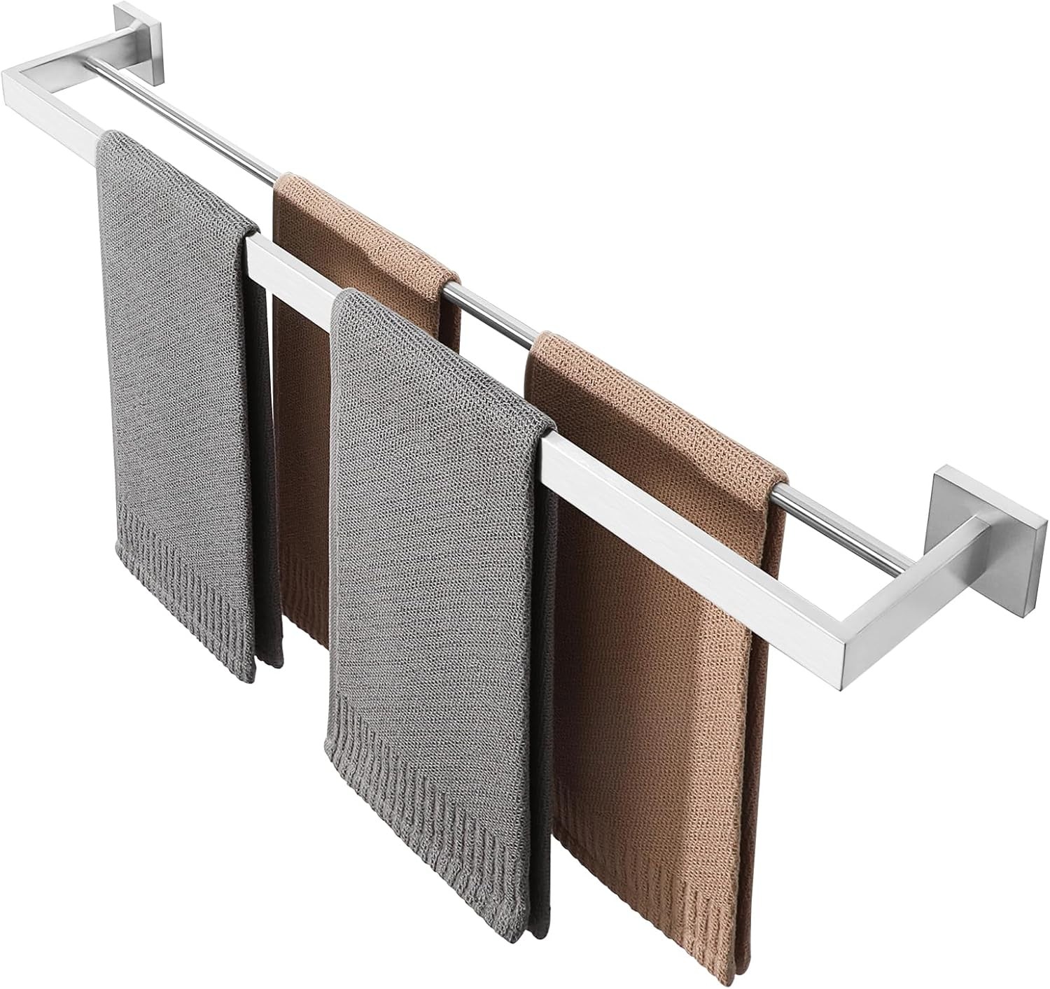 Alise Double Towel Bar, 30" SUS304 Stainless Steel 30", Brushed Nickel