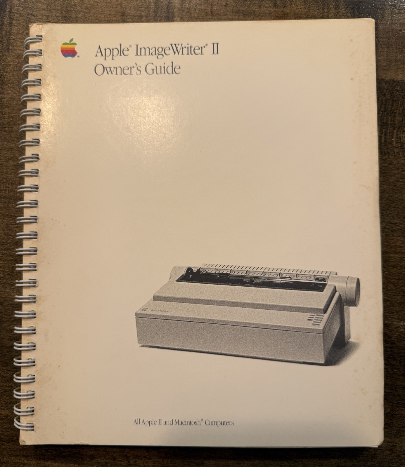 APPLE IMAGE WRITER II OWNER'S GUIDE