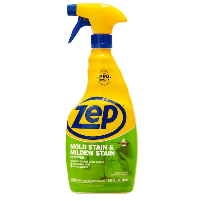 Zep Mold & Mildew Stain Remover Professional Industrial-Strength Cleaner - 32 fl