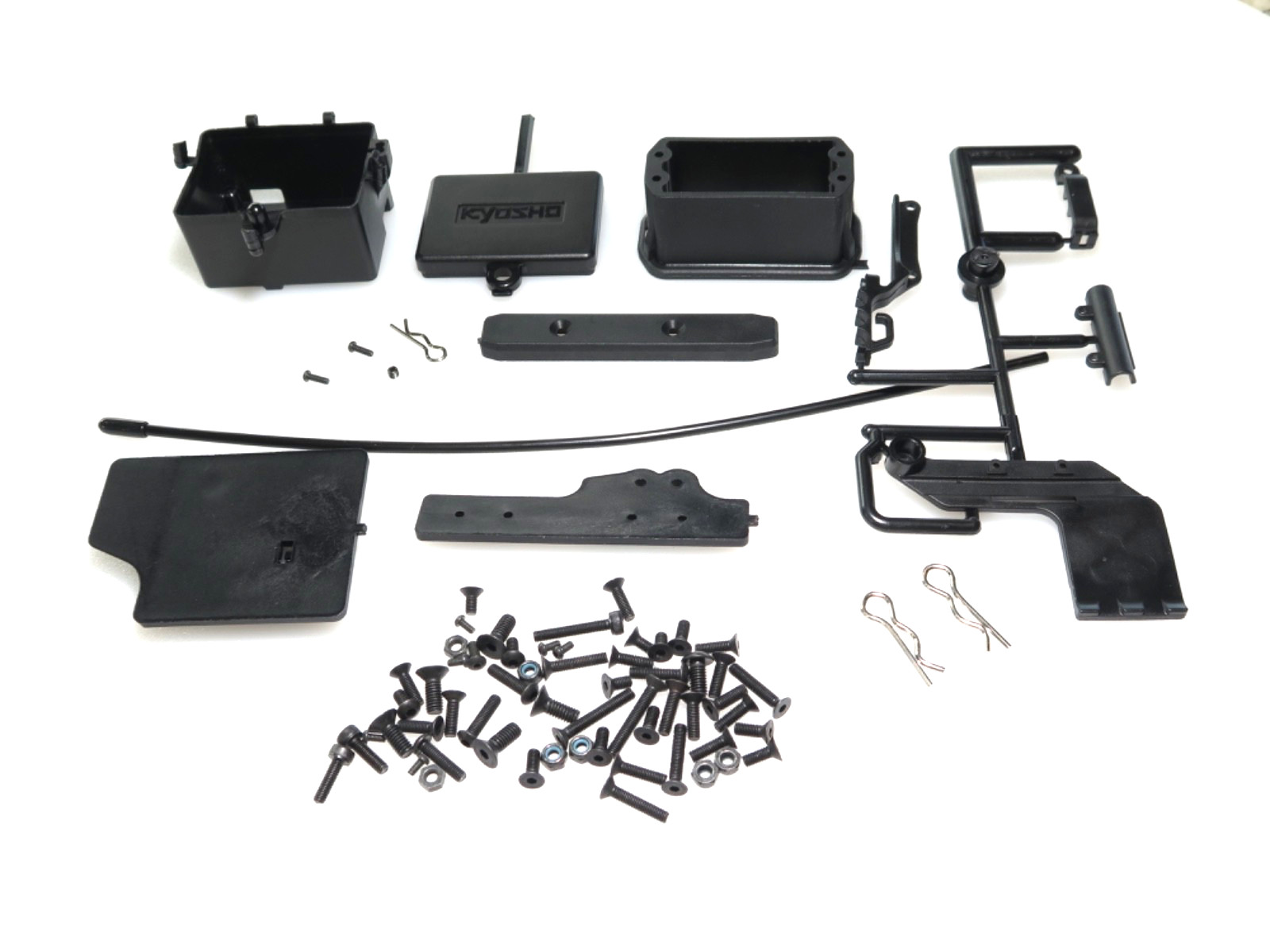 KYO34116 KYOSHO INFERNO MP10E TKI2 BUGGY RADIO BOX SERVO MOUNT ESC TRAY