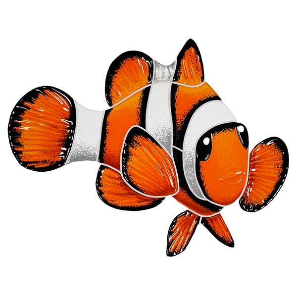 Mosaic Clown Fish (Nemo) for Swimming Pool or Wall