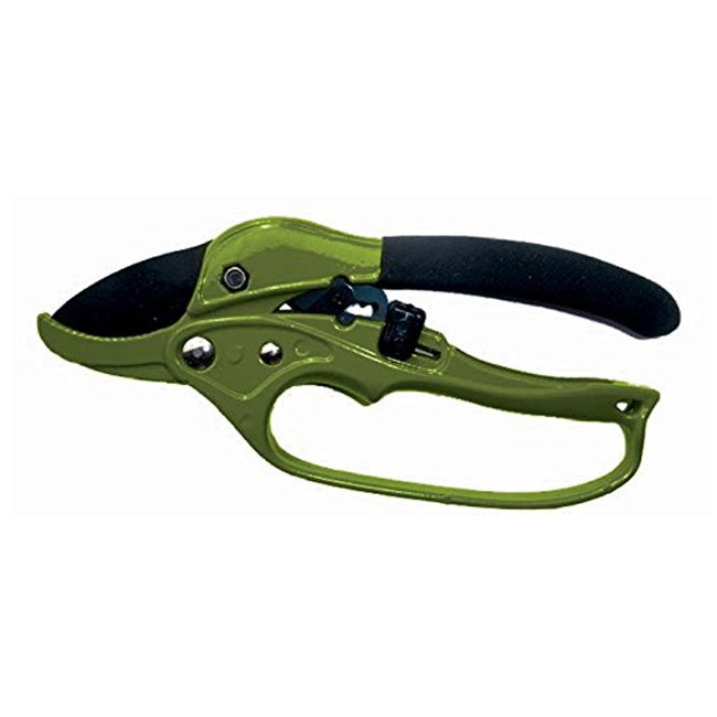 HME Heavy Duty Ratchet Shears Green