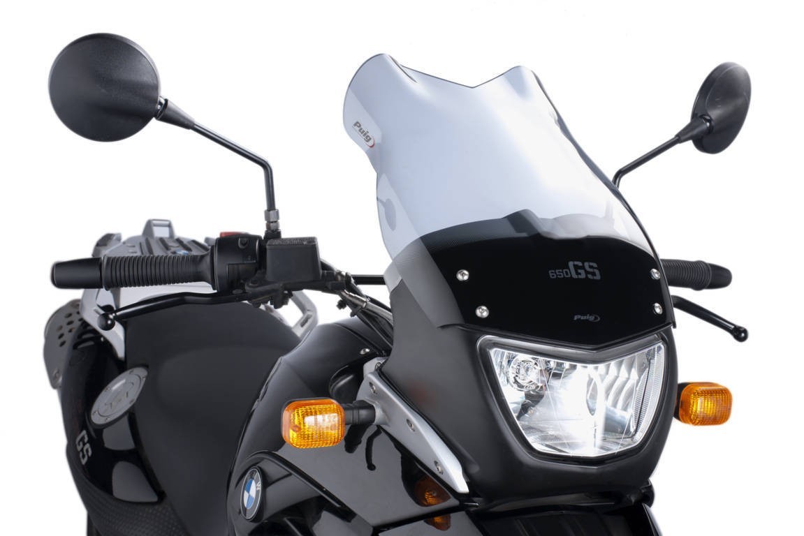 BMW 2004-2007 F650GS PUIG WINDSCREEN TOURING SMOKE
