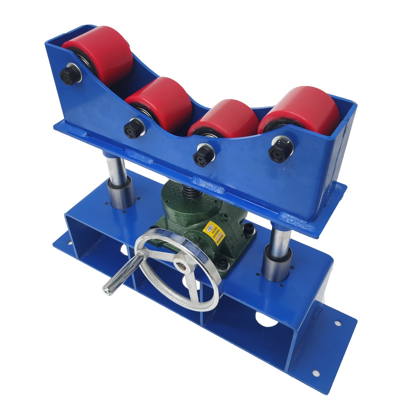 Manual Welding Roller Bracket Load 500KG Welding Turning Roller Support Frame