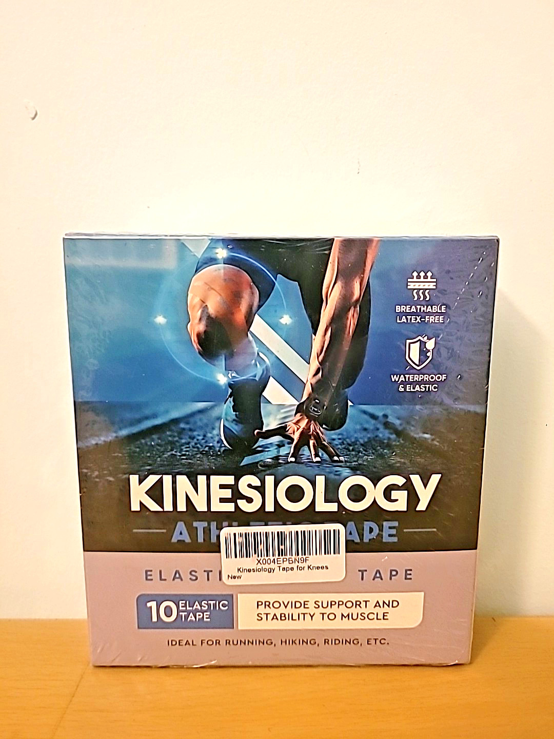 (4) Kinesiology Athletic Tape PE 10 Elastic Tape Boxes--FREE SHIPPING!