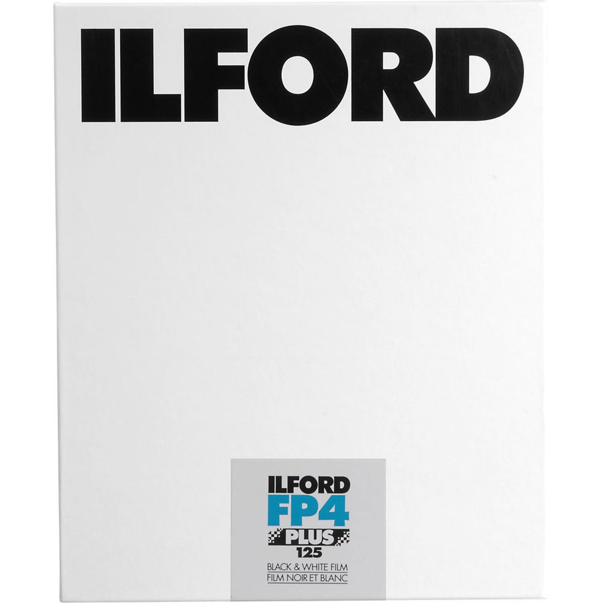 Ilford FP4 Plus Black and White Film, ISO 125, 8x10" - 25 Sheets