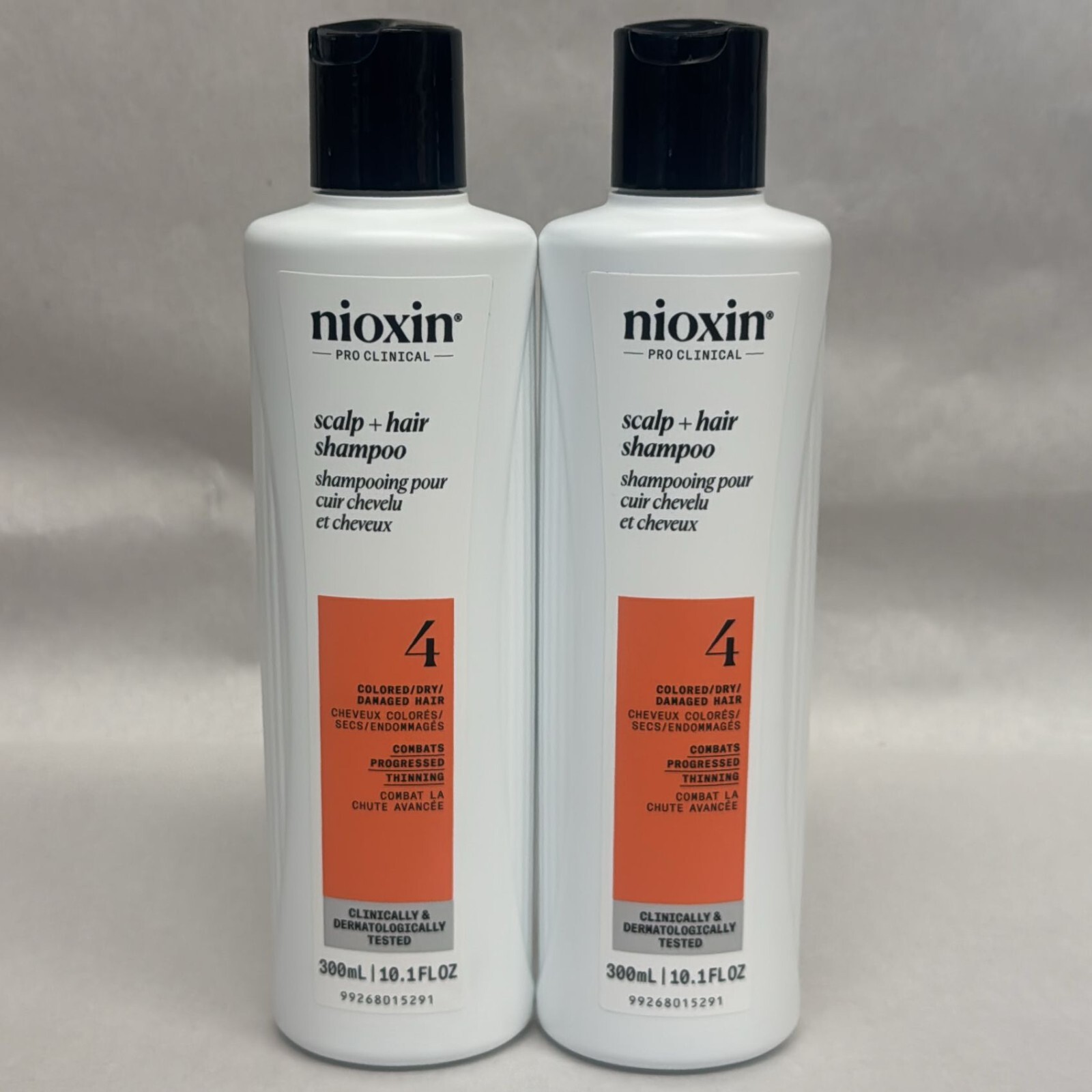 Nioxin System 4 Color Safe Cleanser Shampoo 10.1 Fl oz / 300mL (2 pack)