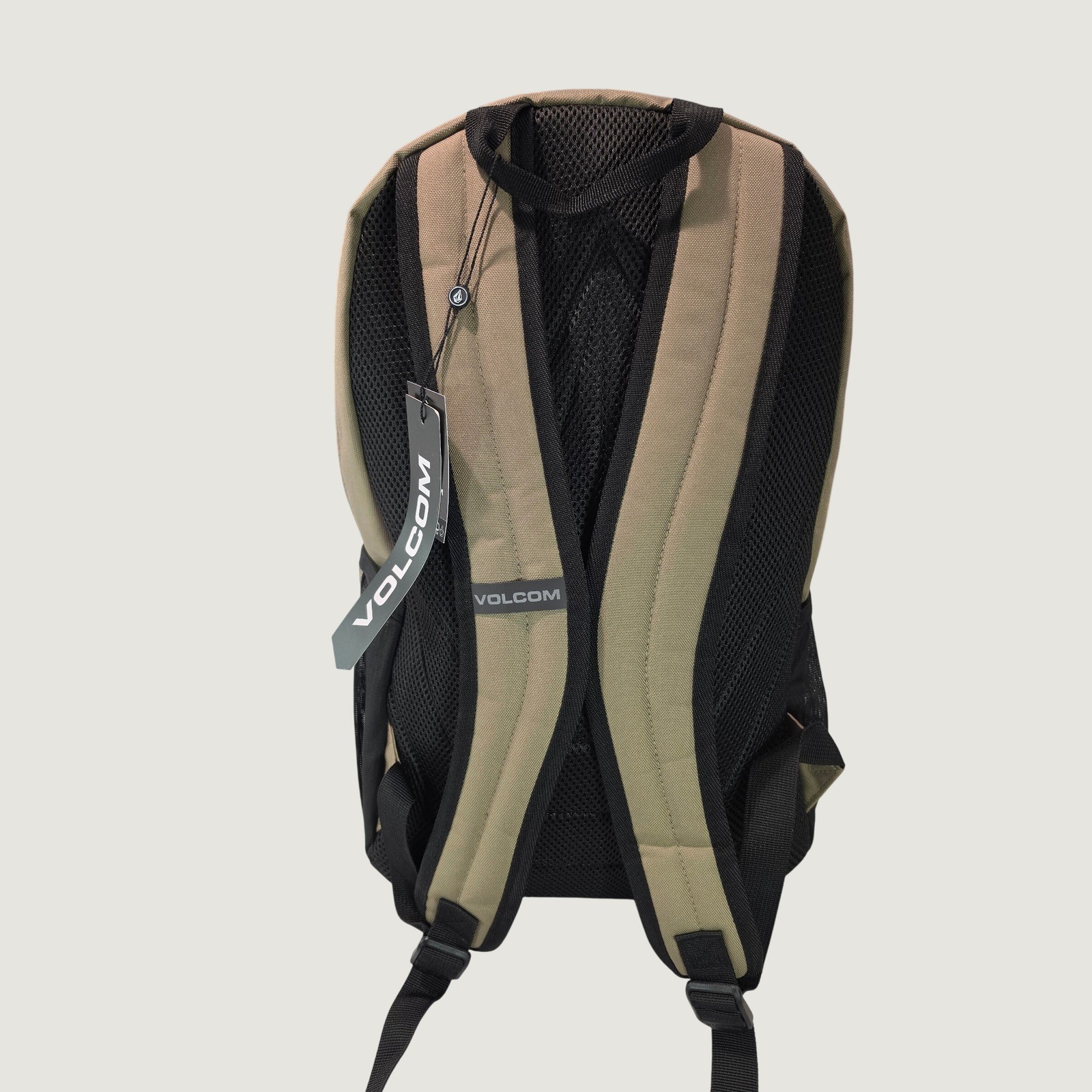 Volcom Variable Backpack Dark Khaki D6532512 Padded Laptop Sleeve New