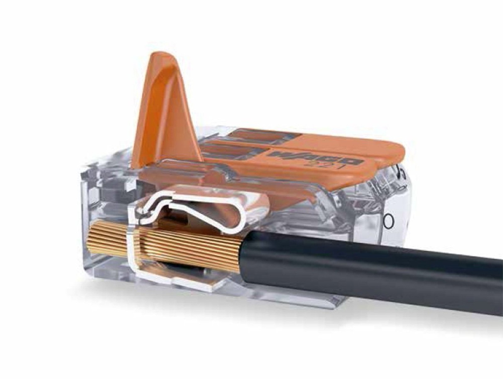 Wago 221-413 LEVER-NUTS 3 Conductor Compact Connectors 500 PK