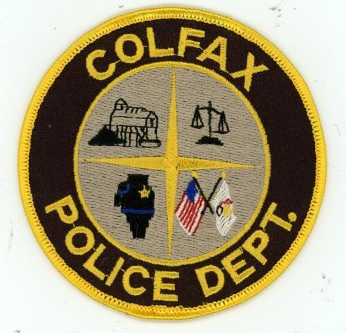 ILLINOIS IL COLFAX POLICE NICE SHOULDER PATCH SHERIFF