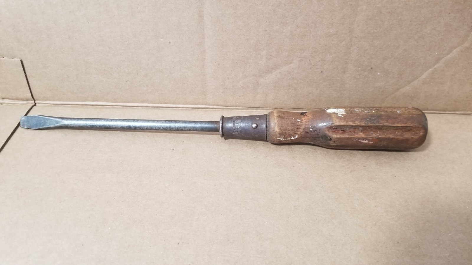 Vintage Non Skid No. 5 Flat/Slotted Screwdriver , VGC