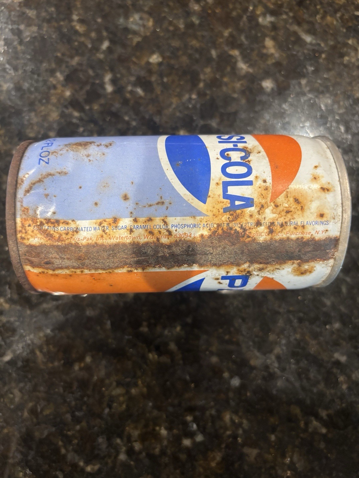 Vintage Pepsi Cola Steel Pull Tab Can