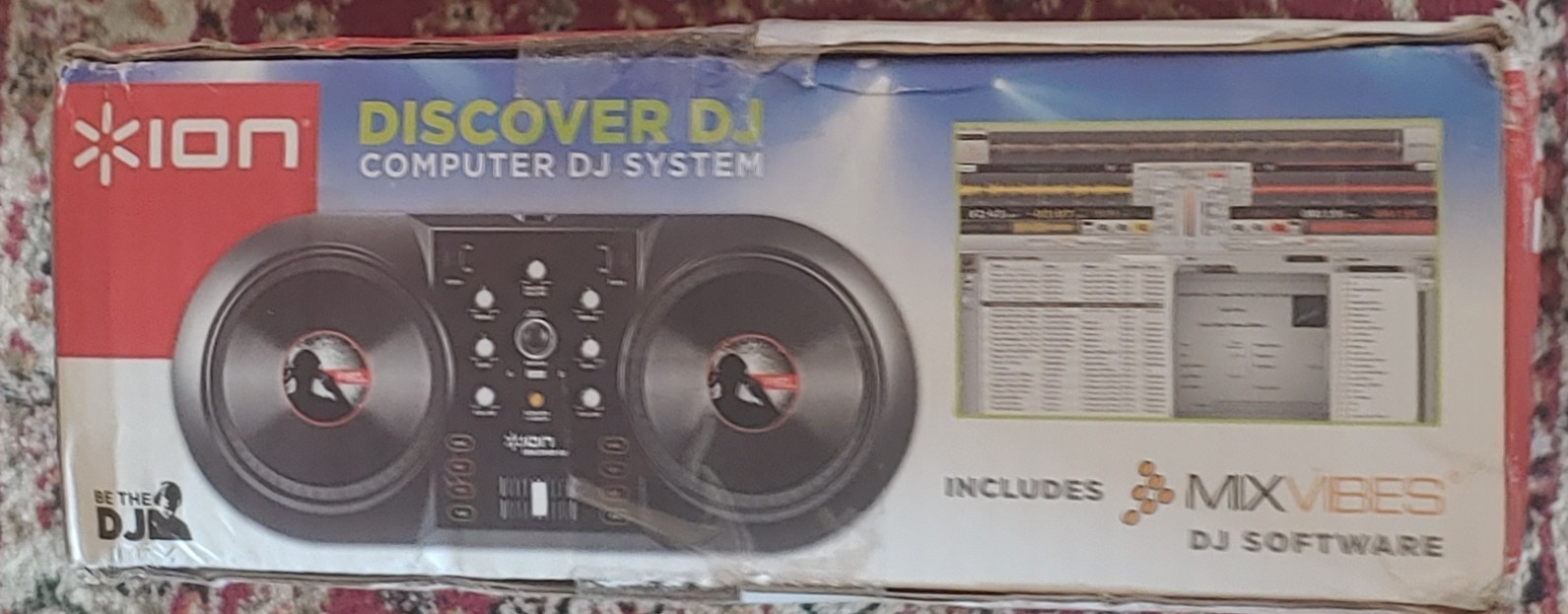 NEW IN BOX (NRFB): ION - Discover DJ - Computer Double Deck DJ System (READ)