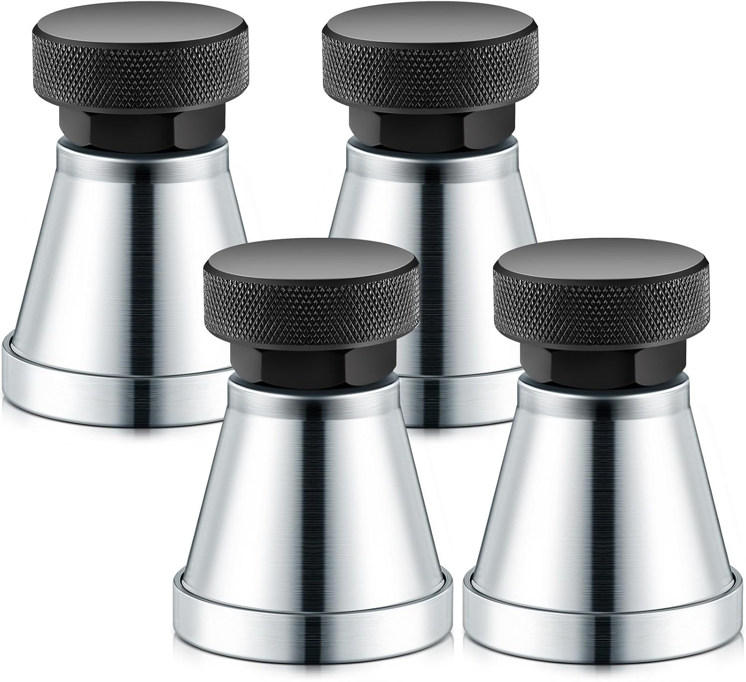 4 Pcs Adjustable Screw Jack Range 2.63" to 3.93" Heavy Duty Screw Machinist Jack