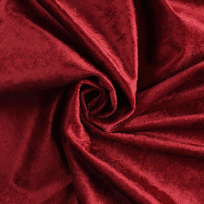 5 yards WINE 65" wide Premium Velvet Fabric Bolt Wedding DIY Event Party Crafts