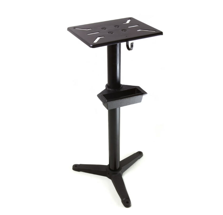 WEN Cast Iron Bench Grinder Pedestal Stand with Water Pot