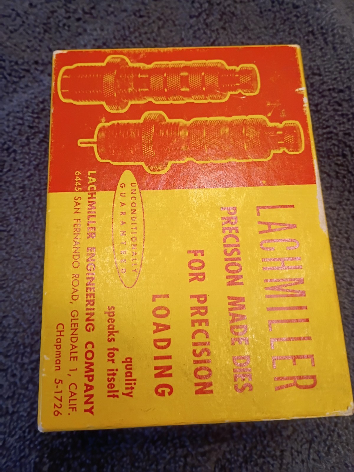 lachmiller vintage reloading dies 303 British