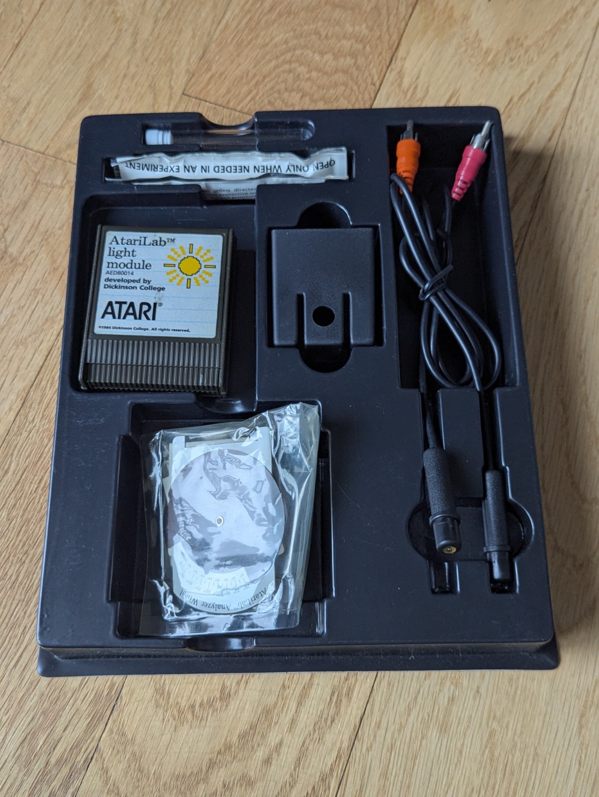 AtariLab Light Module With Cartridge And All Parts IN BOX - Read Description