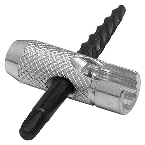 LX-1426 Silver Small Four-Way Grease Fitting Tool, Small for ¼-28 Threads,
