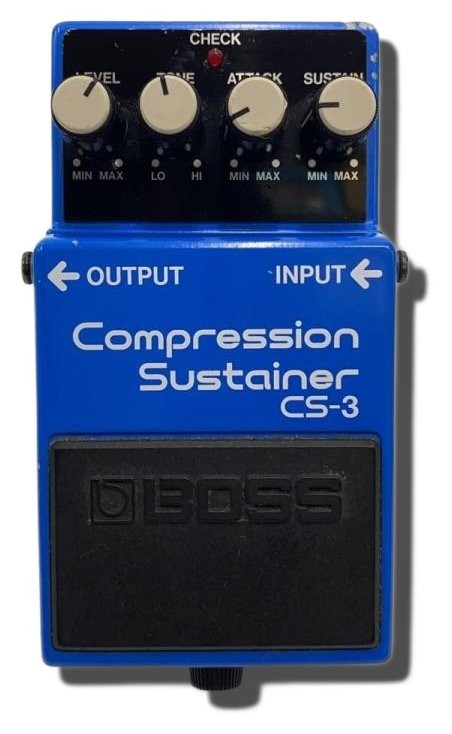 BOSS CS-3 Compressor Pedal 1987 Tested & Works