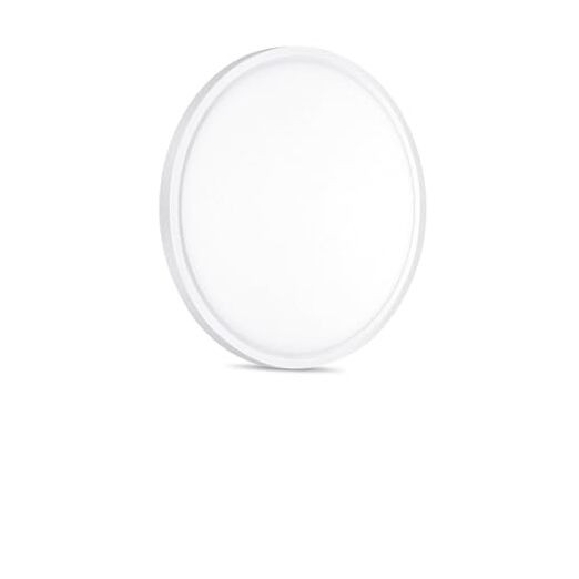 1 Pack LED Flush Mount Ceiling Light, 24W Ultra Thin Round 12Inch-1 Pack White