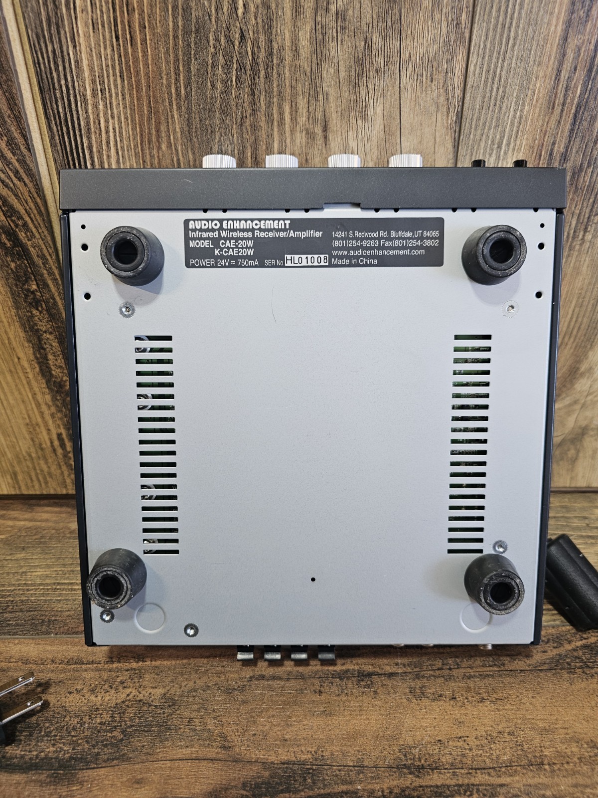 Audio Enhancement CAE-20W Infrared Wireless Receiver/Amplifier