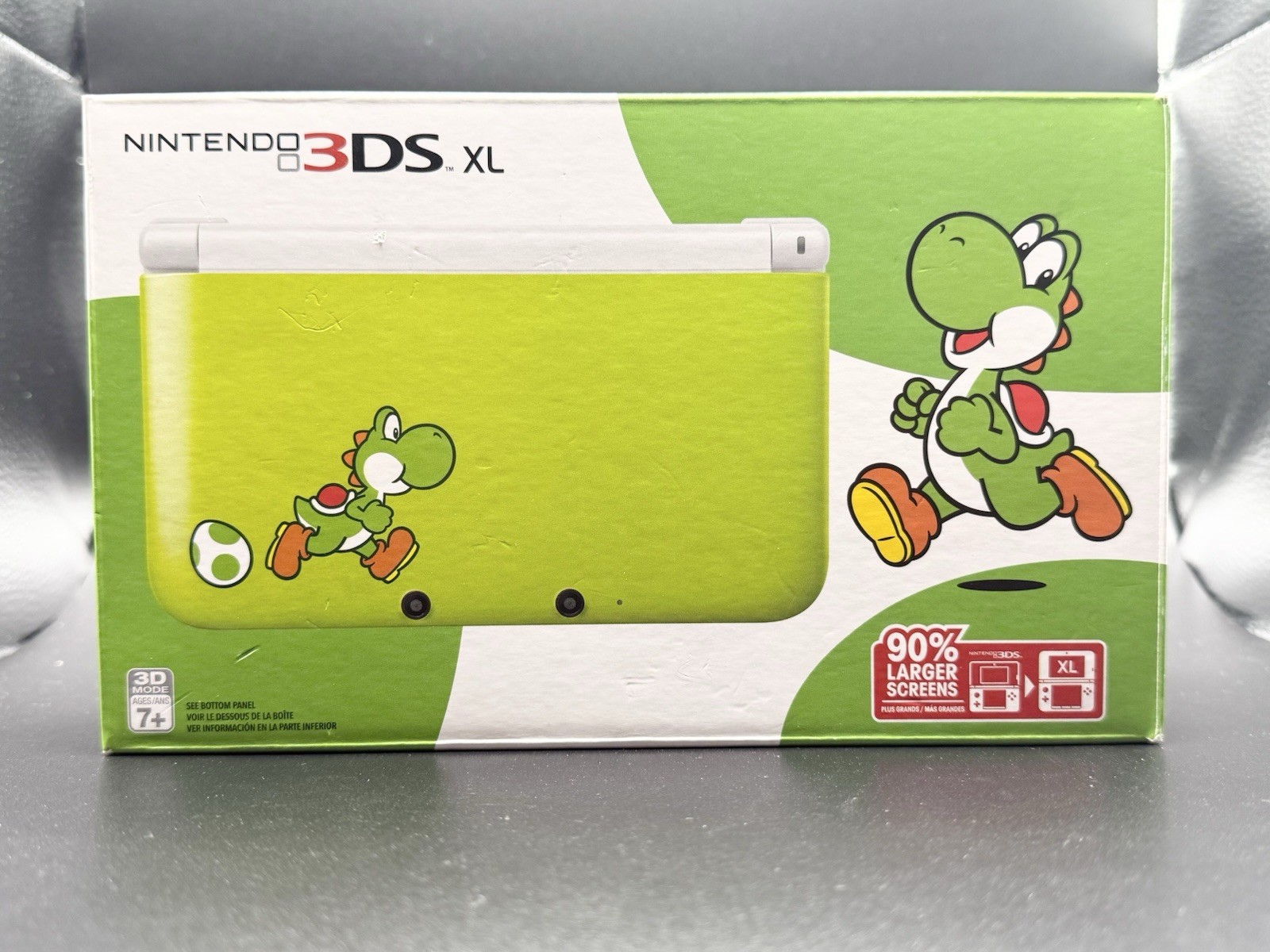 Nintendo 3DS XL Yoshi Edition *** BOX & MANUAL ONLY ***