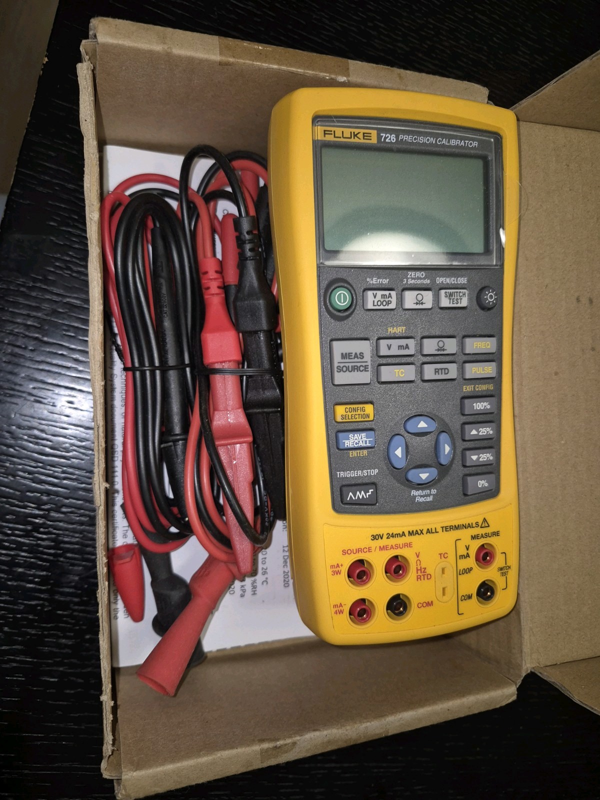 Fluke 726 Precision Multifunction Process Calibrator Fast transportation
