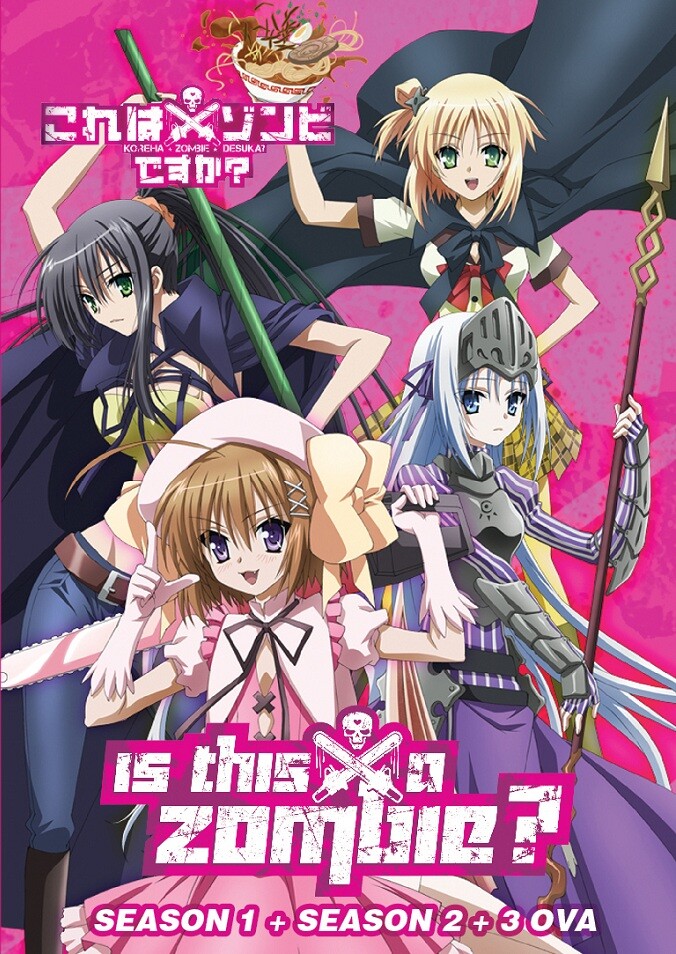 DVD Anime Is This A Zombie? Complete Series Season 1+2 (1-22 End) +3 OVA English