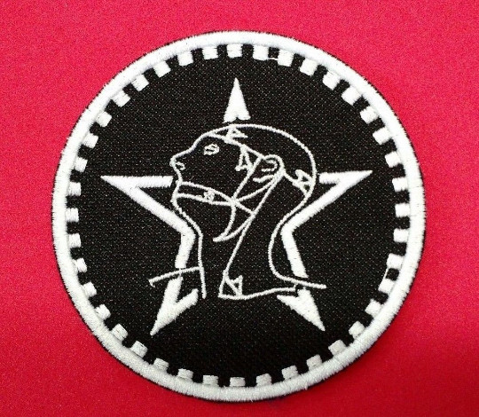 SISTERS OF MERCY Patch Free Shipping Embroidered Iron/Sew on Bauhaus Goth Rock