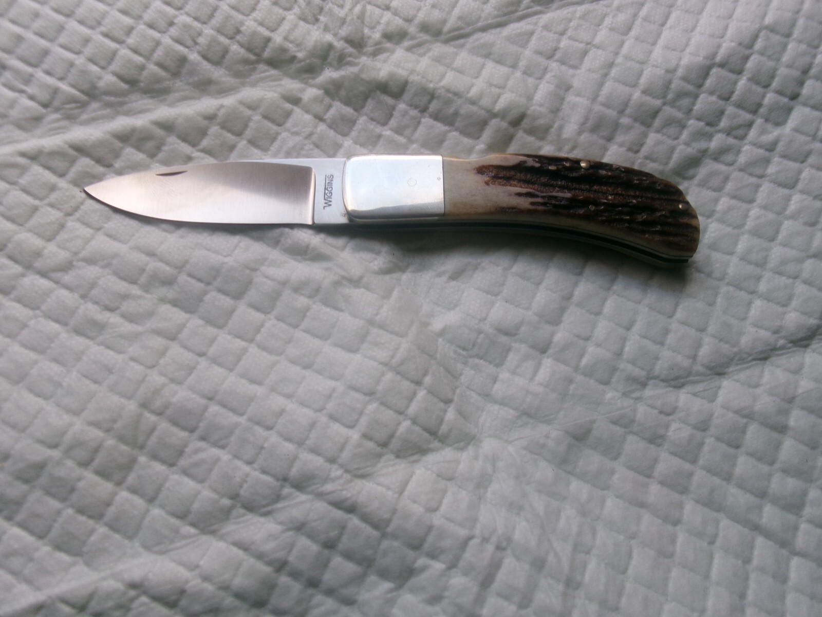 James Wiggins custom mint stag mid lock folder