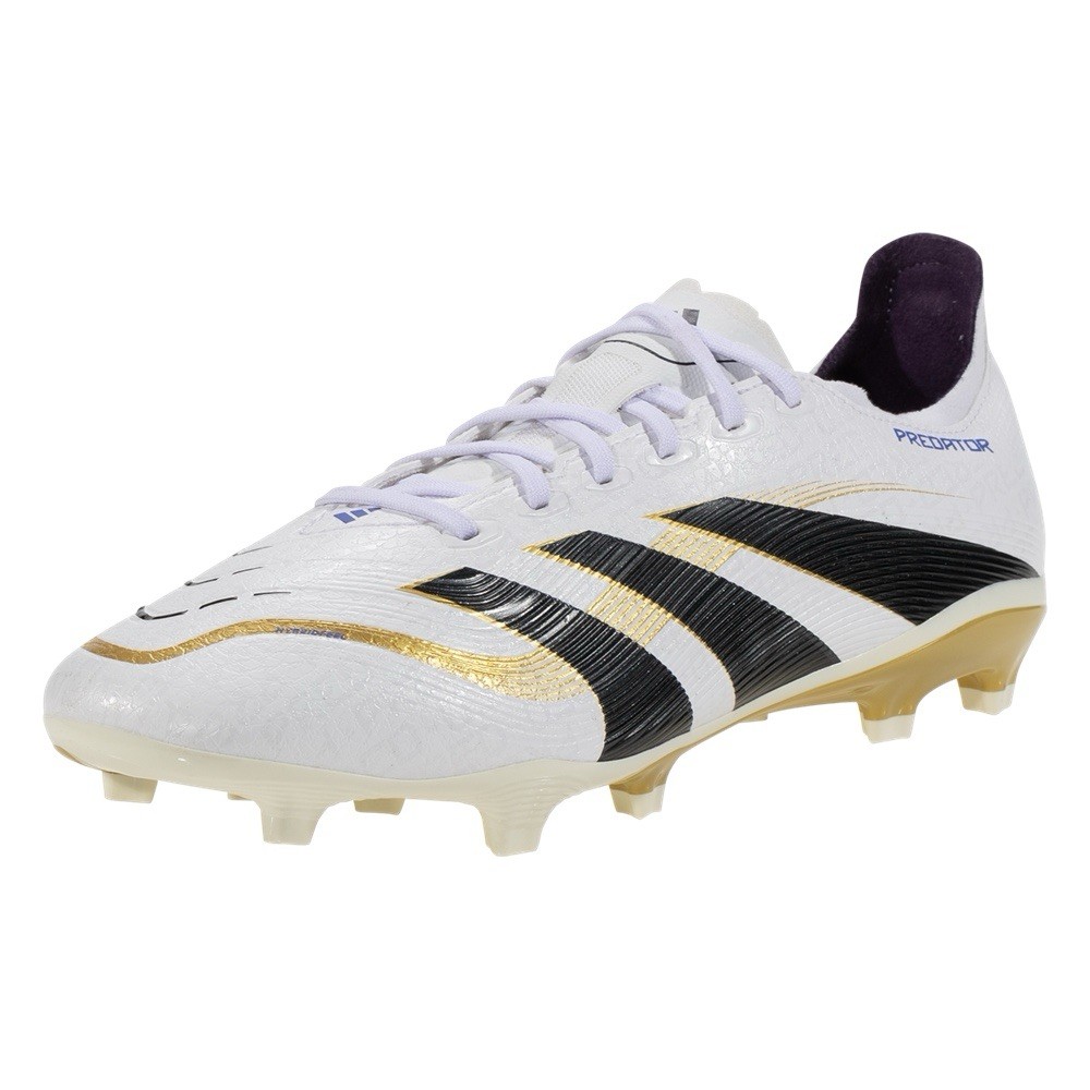 Adidas Predator League FG/MG Men’s Soccer Cleats Football Shoe White Gold #116