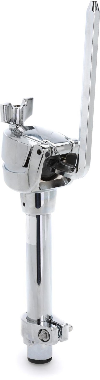 10.5mm Clam Style Hex L-Rod Tom Holder, Ball Adjustment Mount with Memory Lock &