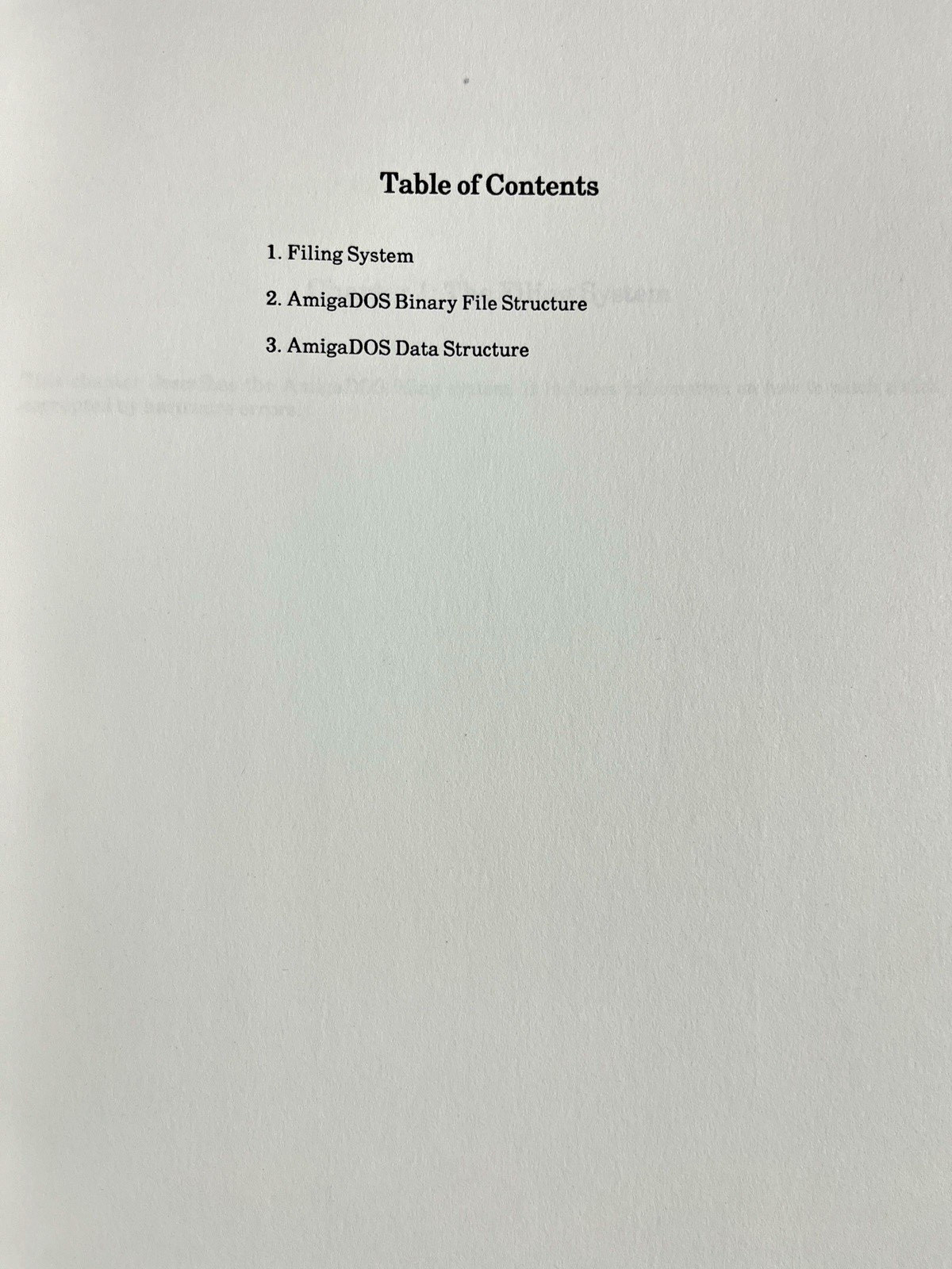 AmigaDOS Technical Reference Softcover Book from Commodore-Amiga 1985 T. King