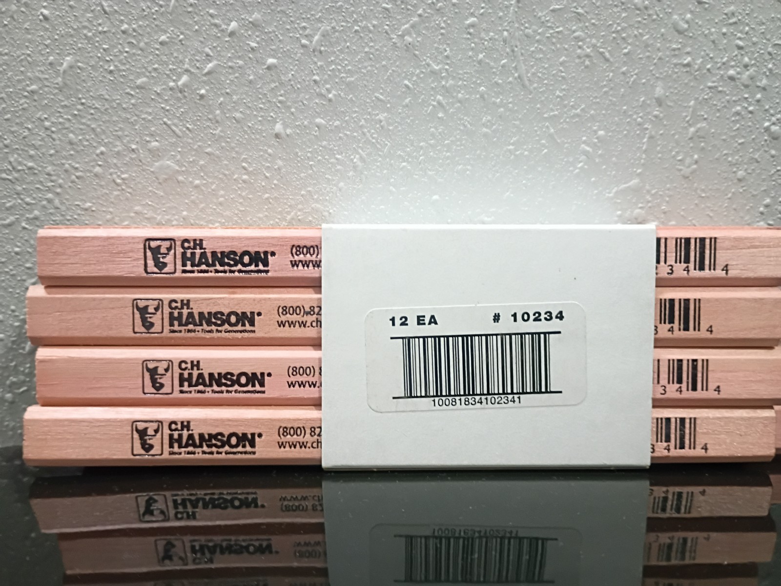 C.H. Hanson 7 in. L Carpenter Pencil Beige 1 pc (Pack of 12)