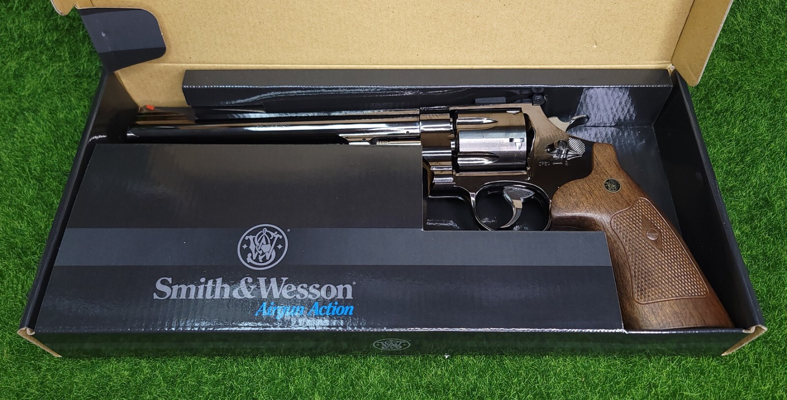 Umarex Smith & Wesson M29 Revolver .177 CO2 BB Air Pistol, 8" Barrel - 2254806