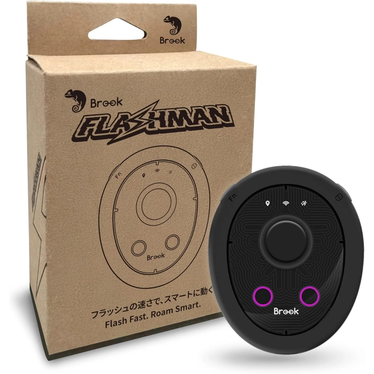 Brook Gaming: Flashman - Black Virtual GPS