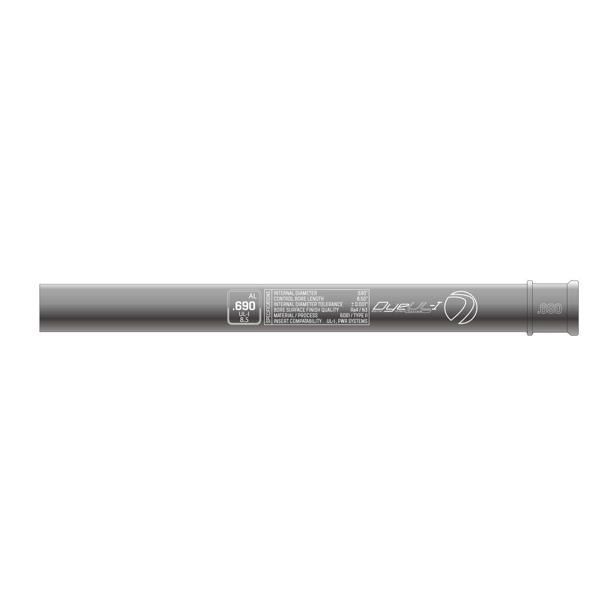 Dye UL-I Barrel Insert - Bore .690