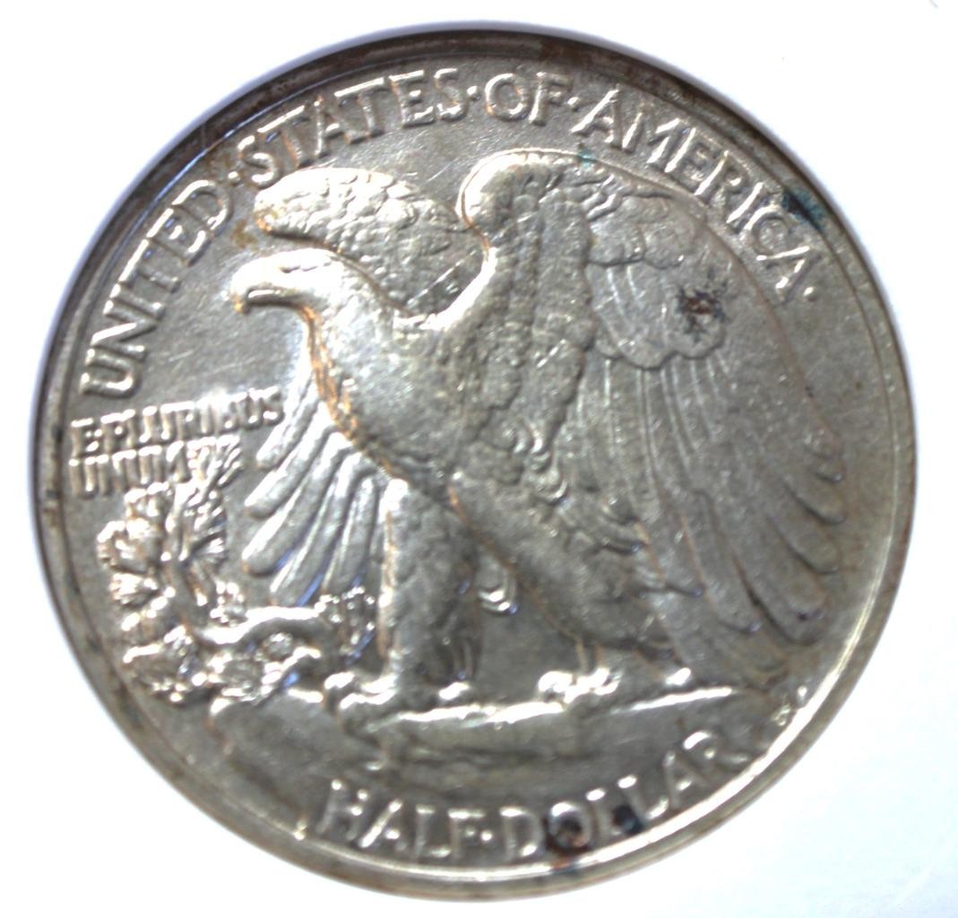 1946 P WALKING LIBERTY SILVER HALF DOLLAR (REF# WL 46)