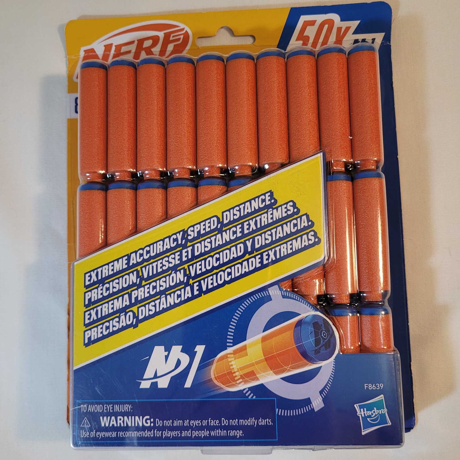 Nerf 50X Darts ONLY N1 Series Blasters NEW Accuracy Speed Distance F8639