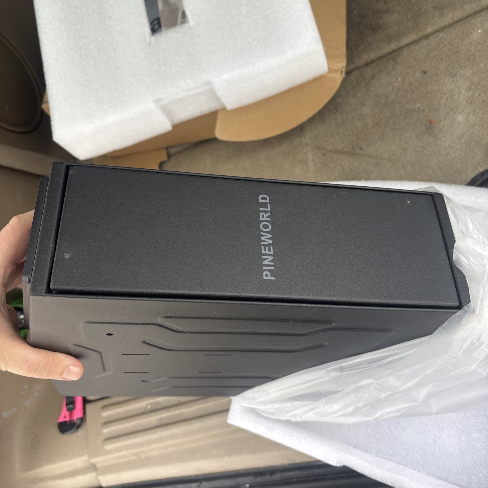 PINEWORLD Gun Safe Biometric Gun Safe for Handgun Smart Quick Access Hand Gun S3