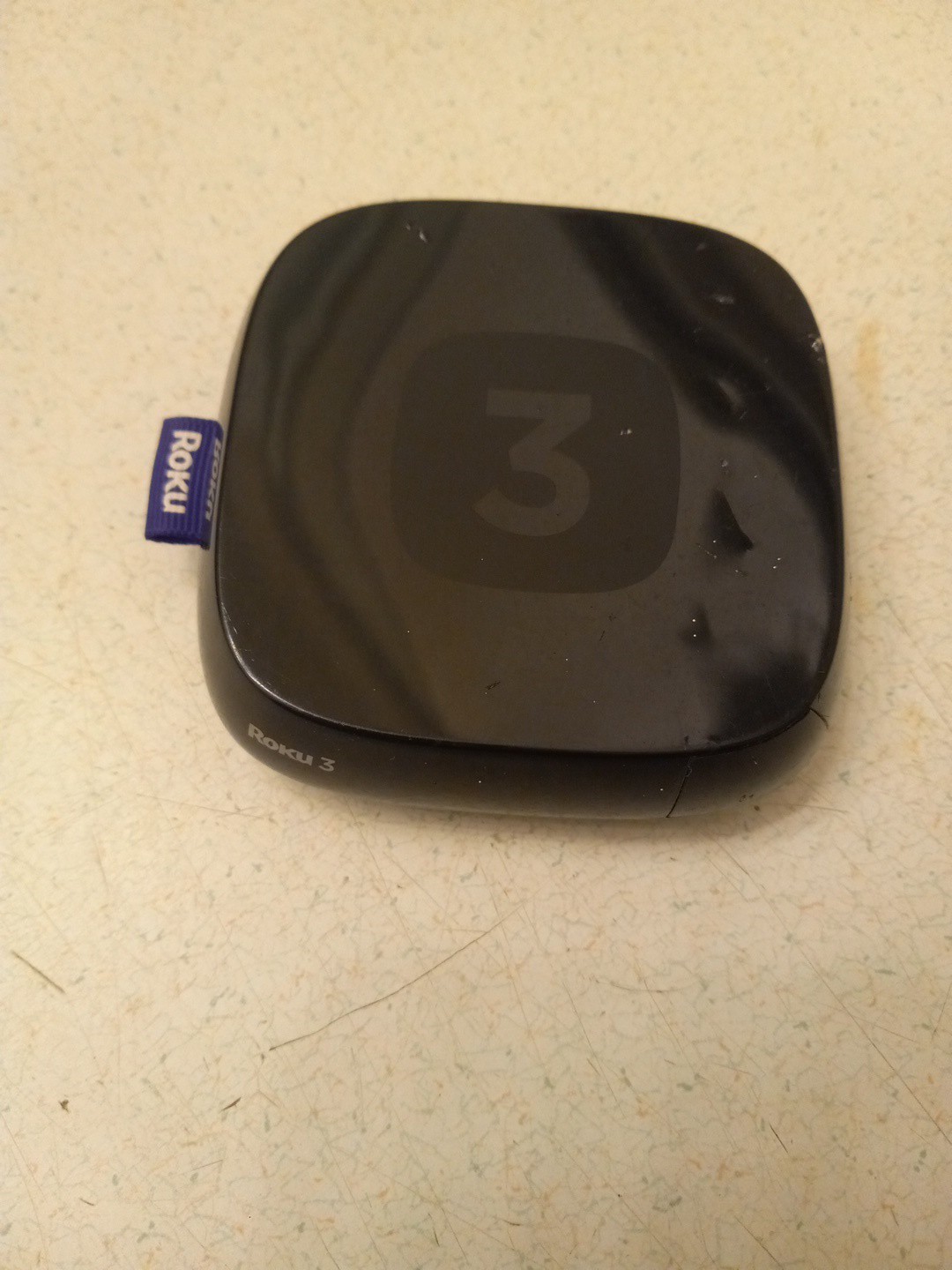 Roku 3 (3rd Generation) Media Streamer 4200X - No Remote Or Cord - Tested