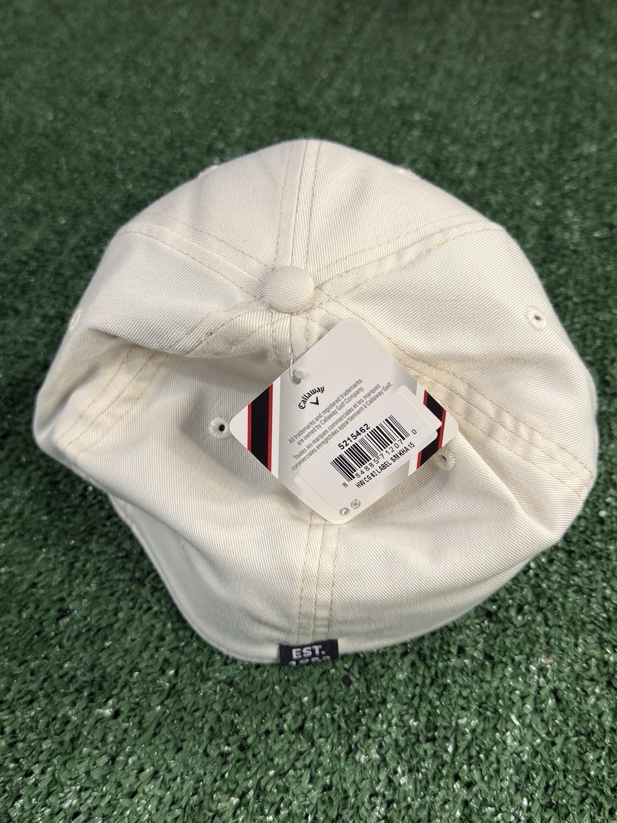 Callaway Golf Hat Cream Non-adjustable S/M *NEW*