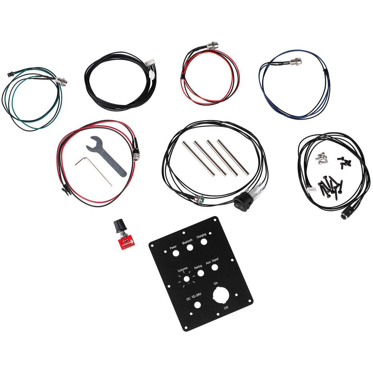 Dayton Audio KAB-PMV3 Panel Mount for KAB-v3 Boards with Function, LED, and Inst