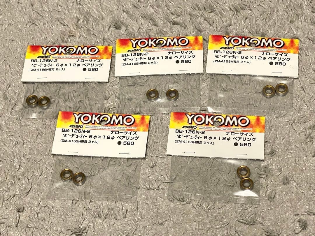 YOKOMO BB-126N-2 bearing 5 sets