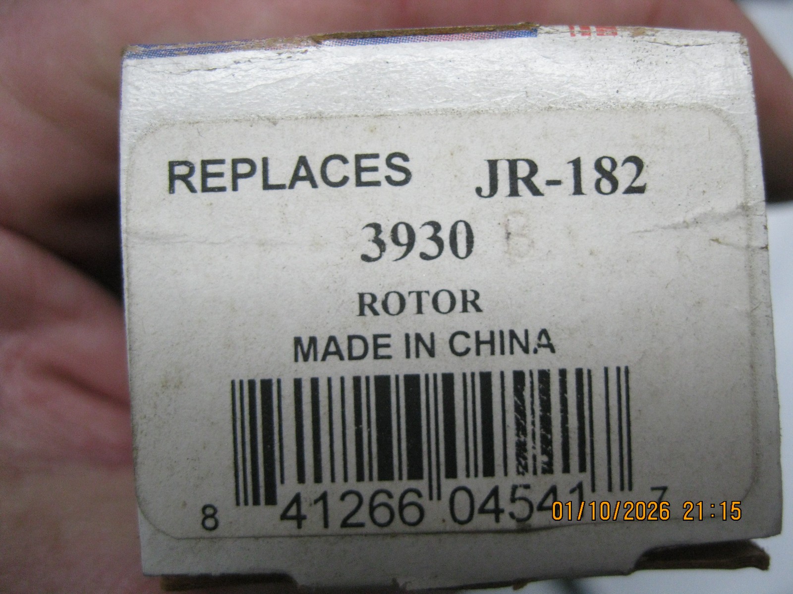 Distributor Rotor-SOHC Professionals Choice JR-182