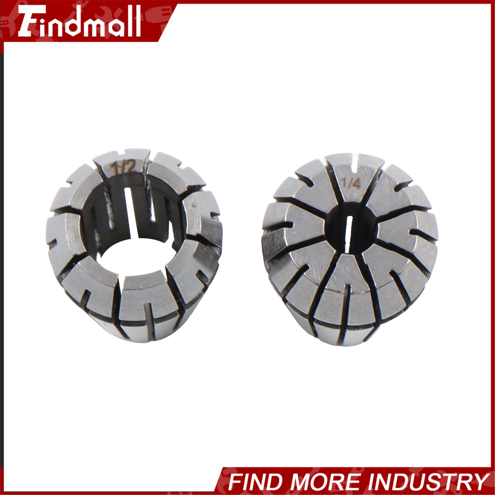 Findmall ER20 Collet Extension Chuck 1/2" Shank Router Bit Adapter Milling Tool