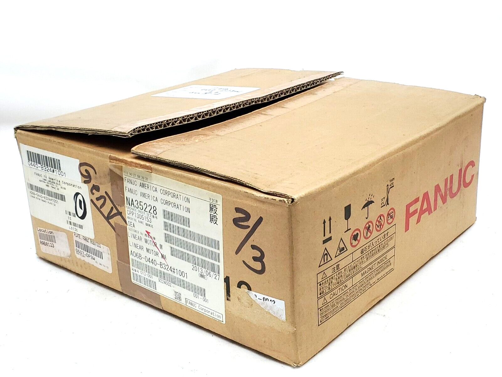 NEW IN BOX! Fanuc A06B-0440-B324#1001 Linear Motor Magnet Plate C2 (HR)