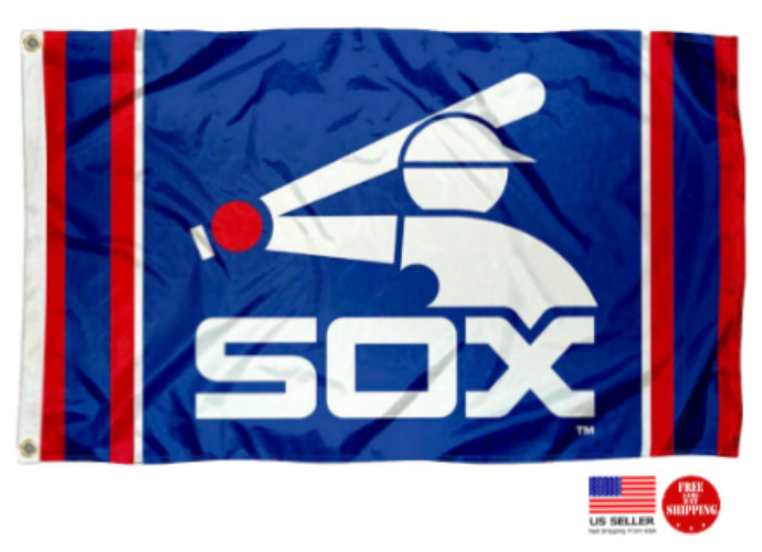 Chicago White Sox 3 x 5 Man Cave Banner Flag 3x5 Hitman USA New Tailgating Flags