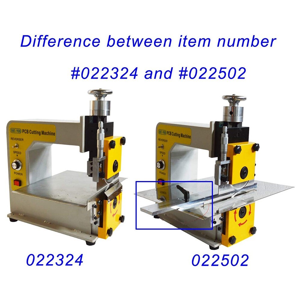 PCB Separator 110V V-Cut PCB Separating Machine PCB V-Cut Groove Cutting Machine